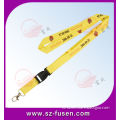 Polyester Single Custom Lanyard Multi-colors With Offset Printing